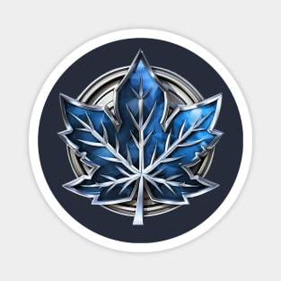 Maple Leaf 3D Badge Magnet